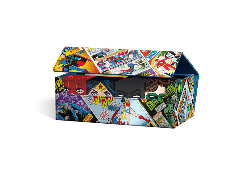 Squaroes DC Justice League WV1 Collectors Case Vintage Comics