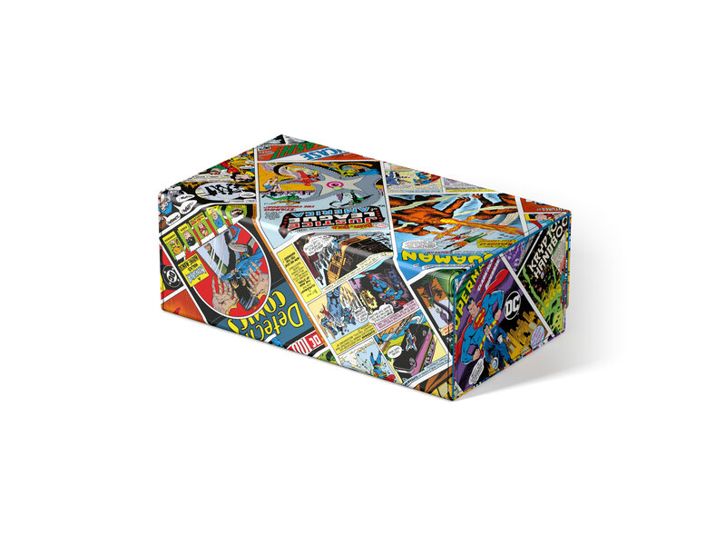 Squaroes DC Justice League WV1 Collectors Case Vintage Comics