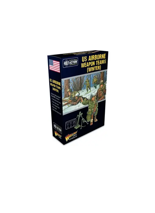 Bolt Action US Airborne (Winter) Weapons Teams