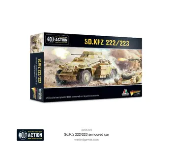 Bolt Action Sd.Kfz 222/223 armoured car
