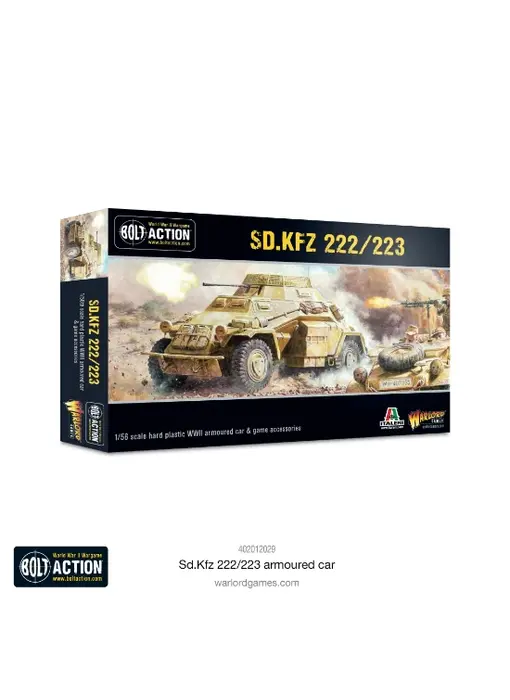 Bolt Action Sd.Kfz 222/223 armoured car