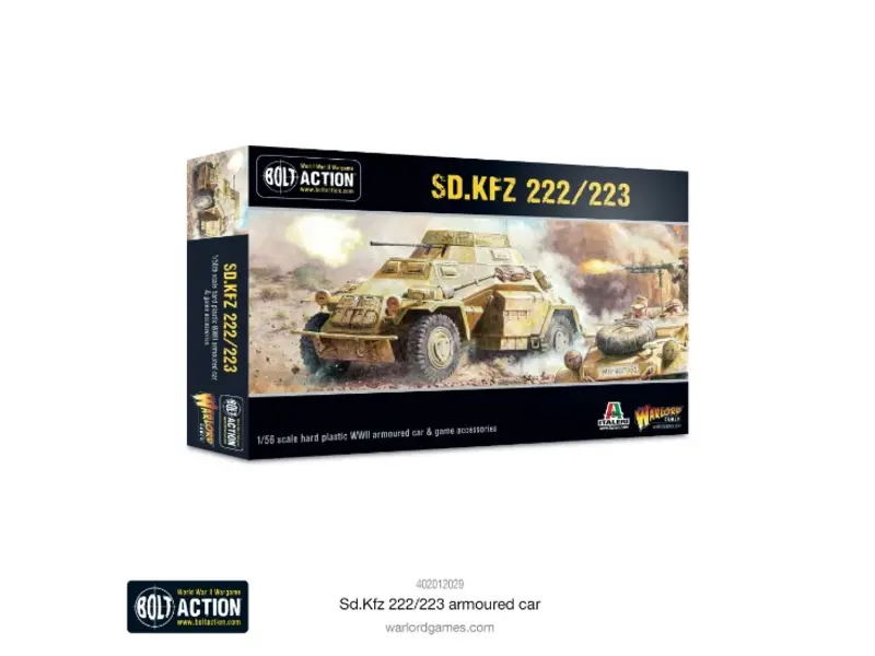 Warlord Games Bolt Action Sd.Kfz 222/223 armoured car