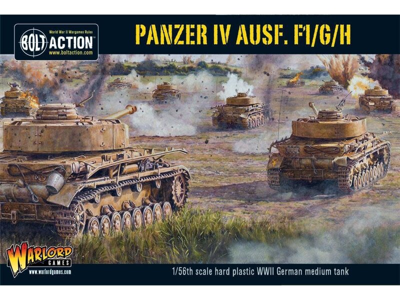 Warlord Games Bolt Action Panzer IV Ausf. F1/G/H Medium Tank