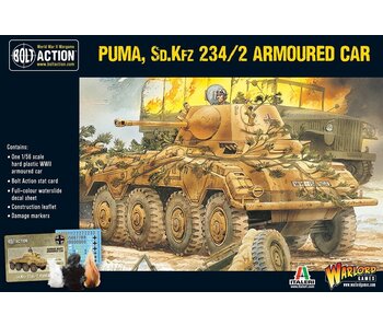 Bolt Action Puma Sd.Kfz 234/2 Armoured Car