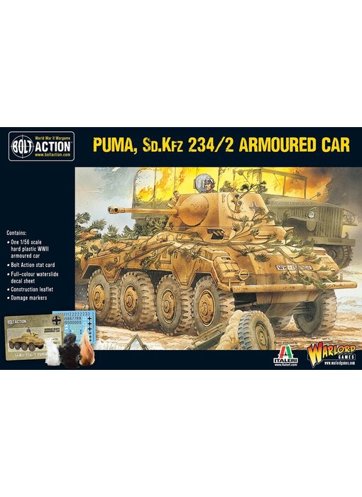 Bolt Action Puma Sd.Kfz 234/2 Armoured Car