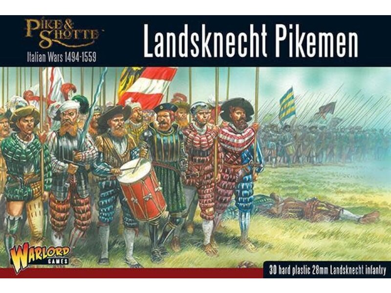 Warlord Games Pike & Shottle Landsknechts Pikemen
