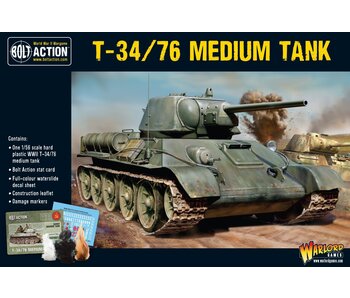Bolt Action T34/76 Medium Tank