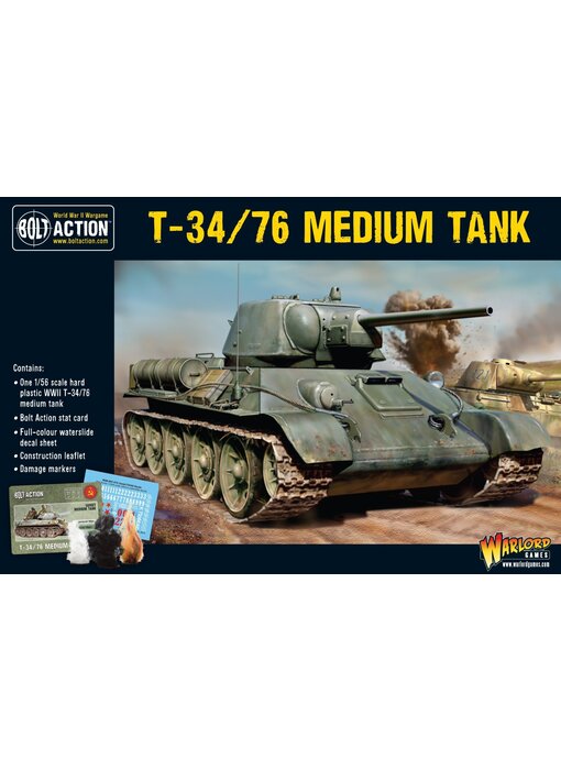 Bolt Action T34/76 Medium Tank