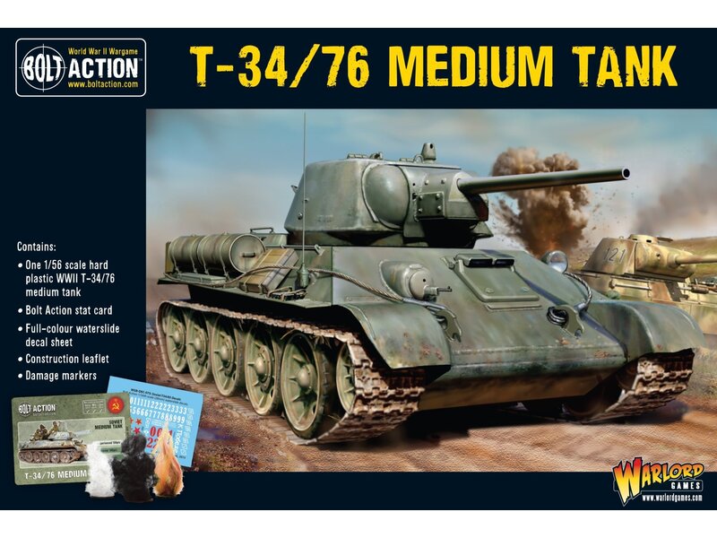 Warlord Games Bolt Action T34/76 Medium Tank