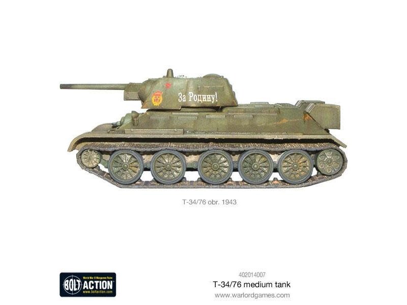 Warlord Games Bolt Action T34/76 Medium Tank