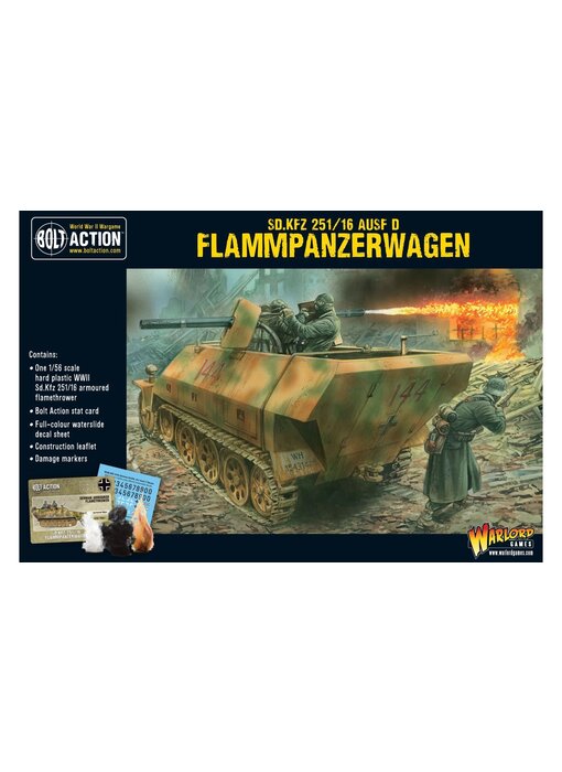 Bolt Action Sd.Kfz 251/16 Ausf D Flammpanzerwagen Half Track