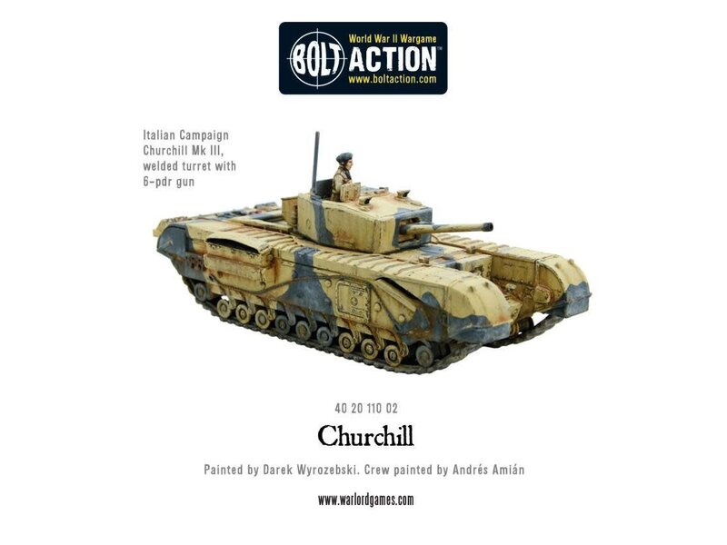 Warlord Games Bolt Action Churchill Infantry Tank