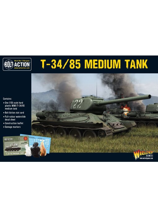 Bolt Action T34/85 Medium Tank