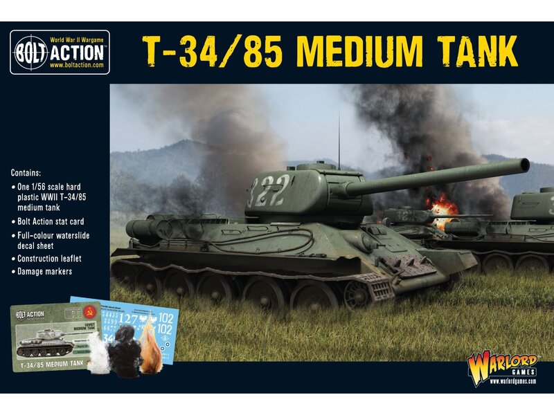 Warlord Games Bolt Action T34/85 Medium Tank
