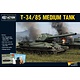 Bolt Action T34/85 Medium Tank