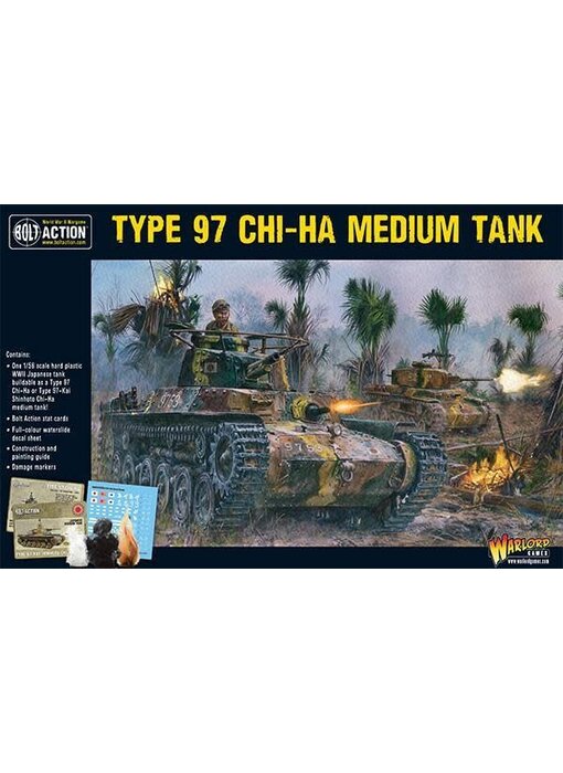 Bolt Action Chi-Ha Japanese tank