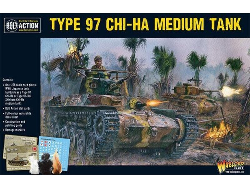 Warlord Games Bolt Action Chi-Ha Japanese tank