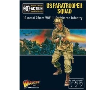 Bolt Action US Paratrooper Squad