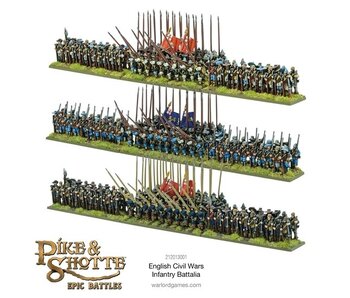Pike & Shotte Epic Battles - English Civil Wars infantry battalia