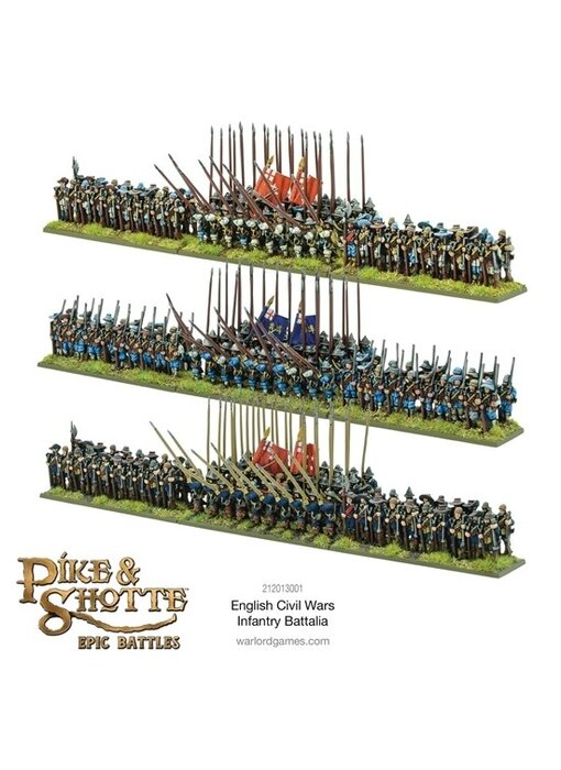 Pike & Shotte Epic Battles - English Civil Wars infantry battalia