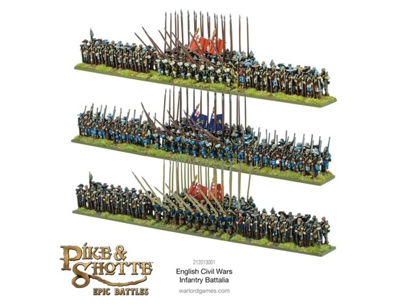 Warlord Games Pike & Shotte Epic Battles - English Civil Wars infantry battalia