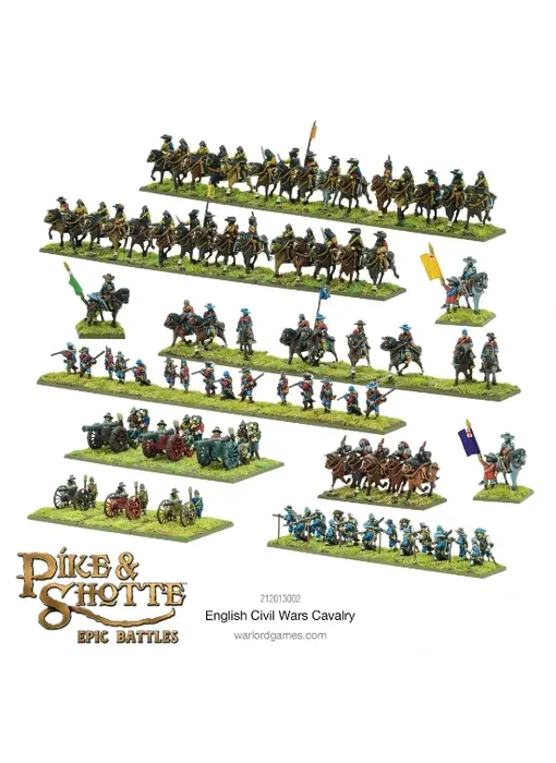Pike & Shotte Epic Battles - English Civil Wars cavalry battalia