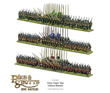 Pike & Shotte Epic Battles - Thirty Year's War infantry battalia