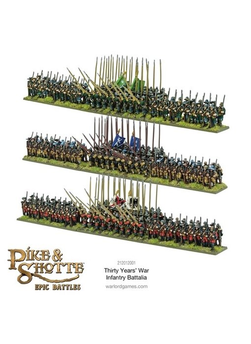 Pike & Shotte Epic Battles - Thirty Year's War infantry battalia