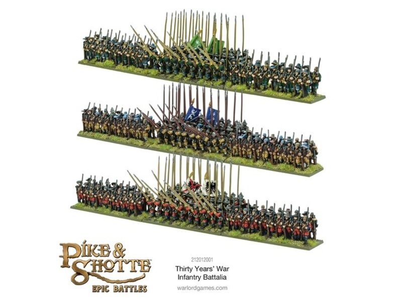 Warlord Games Pike & Shotte Epic Battles - Thirty Year's War infantry battalia