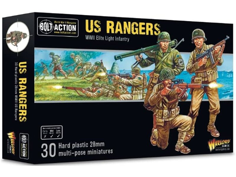 Warlord Games Bolt Action US Rangers (New 2024)