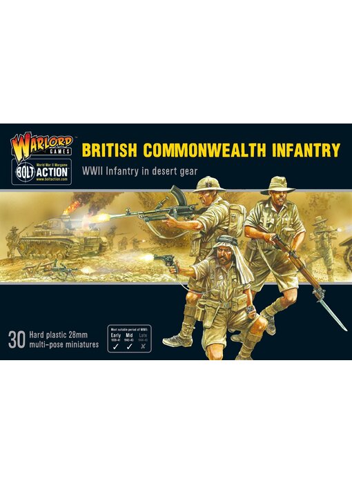 Bolt Action British Commonwealth Infantry