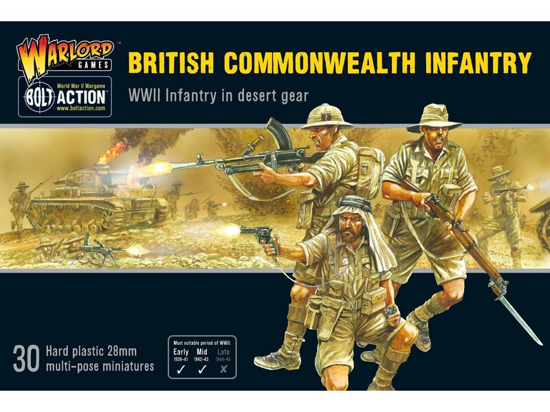 Warlord Games Bolt Action British Commonwealth Infantry
