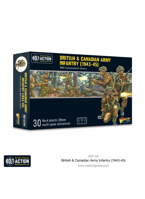 Bolt Action British & Canadian Army Infantry (1943-45)