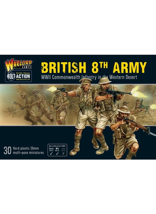 Bolt Action 8th Army Infantry