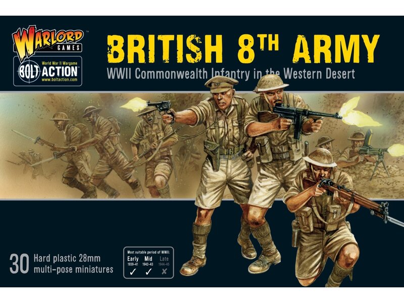 Warlord Games Bolt Action 8th Army Infantry