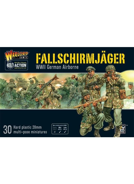 Bolt Action Fallschirmjager (German Paratroopers)