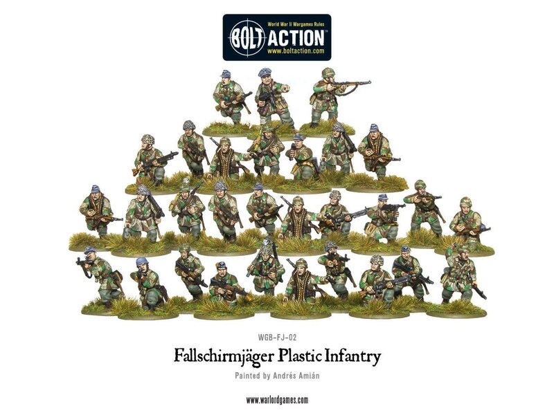 Warlord Games Bolt Action Fallschirmjager (German Paratroopers)