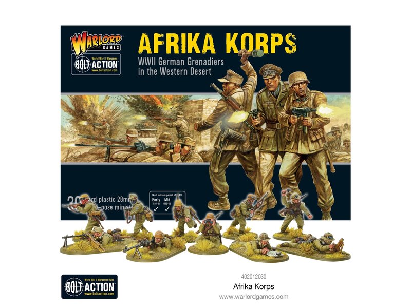 Warlord Games Bolt Action Afrika Korps Infantry