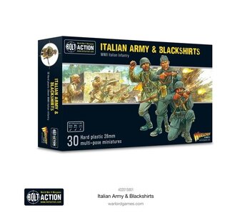 Bolt Action Italian Army & Blackshirts