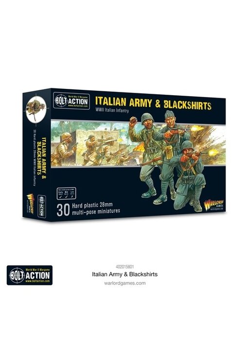 Bolt Action Italian Army & Blackshirts