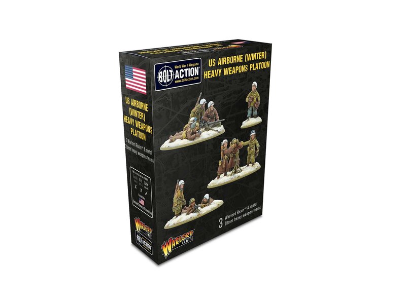 Warlord Games Bolt Action US Airborne (Winter) Heavy Weapons Platoon