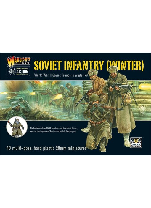 Bolt Action Soviet Winter Infantry