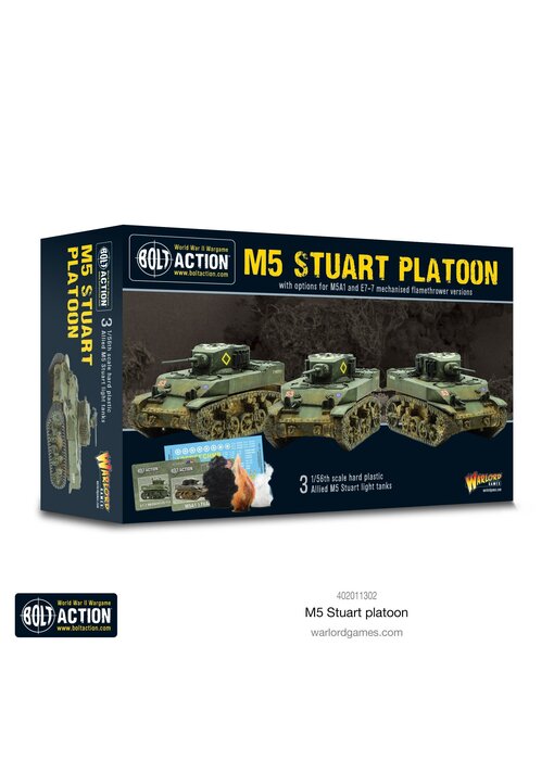 Bolt Action M5 Stuart Platoon