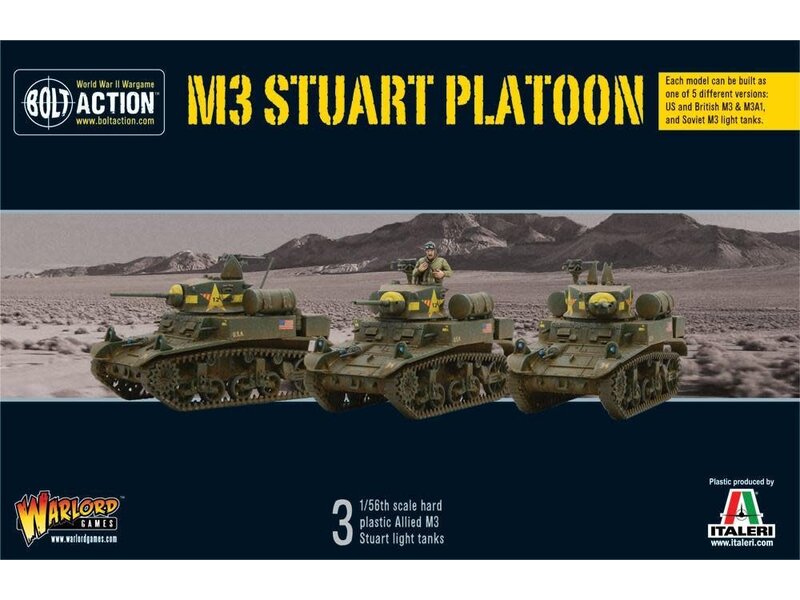 Warlord Games Bolt Action M3 Stuart Troop