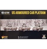 Warlord Games Bolt Action US Armoured Car Squadron (3 M8/M20 Greyhound Scout Cars)
