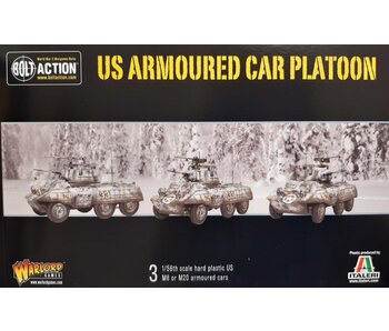 Bolt Action US Armoured Car Squadron (3 M8/M20 Greyhound Scout Cars)