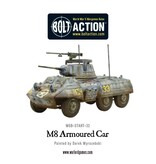 Warlord Games Bolt Action US Armoured Car Squadron (3 M8/M20 Greyhound Scout Cars)