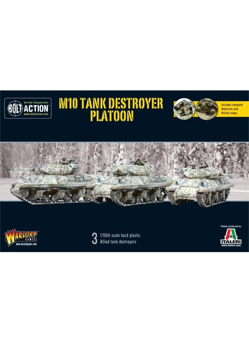 Bolt Action US M10 Tank Destroyer Platoon
