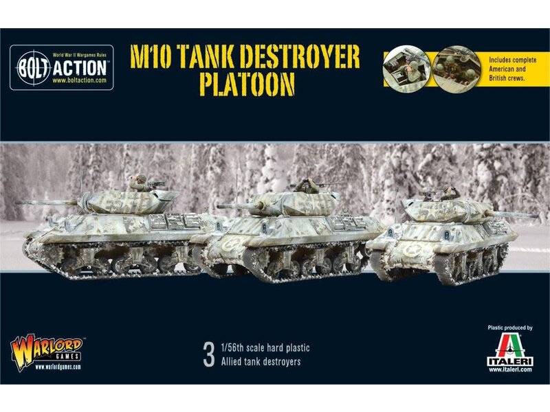 Warlord Games Bolt Action US M10 Tank Destroyer Platoon