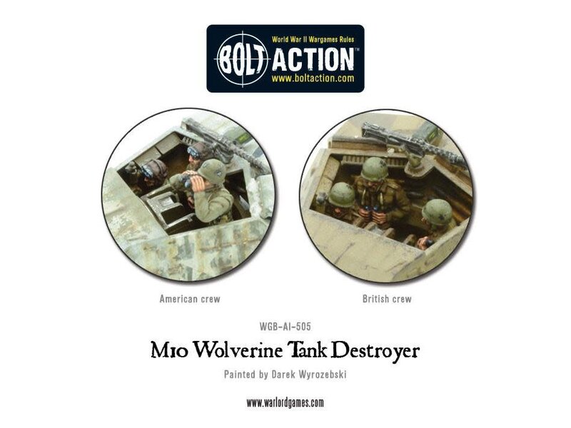 Warlord Games Bolt Action US M10 Tank Destroyer Platoon